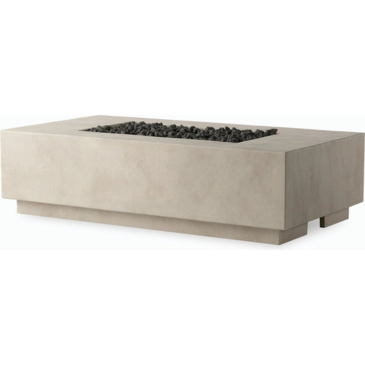 Kenton Outdoor Fire Table by Four Hands. Made from concrete in a modern style.
