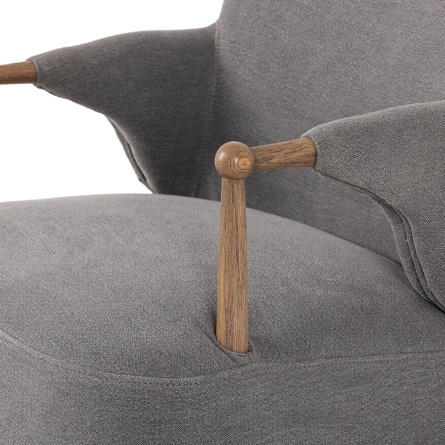 040 SI-2449373 | Closeup | Brently Dining Chair by Four Hands. Made from unique in a unique style.