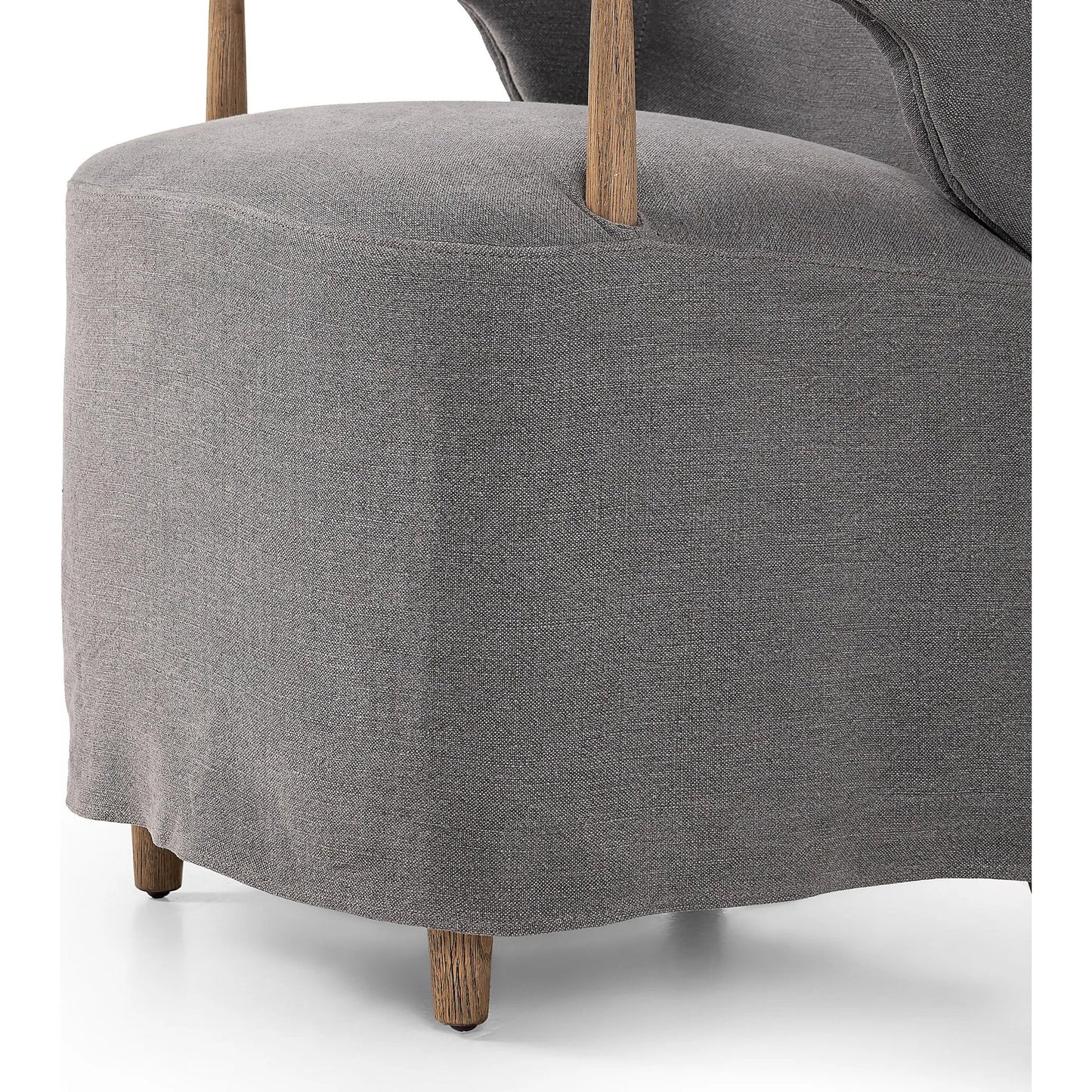 043 SI-2449373 | Closeup | Brently Dining Chair by Four Hands. Made from unique in a unique style.