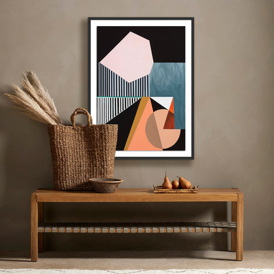 Meta Stable by Alyson Khan by Four Hands. Made from textured fine art paper in a modern style.