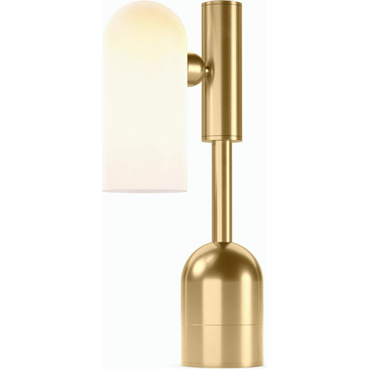 001 SI-2158359 | Primary Silo | Odyssey Table Lamp by Four Hands. Made from brass, glass in a modern style.