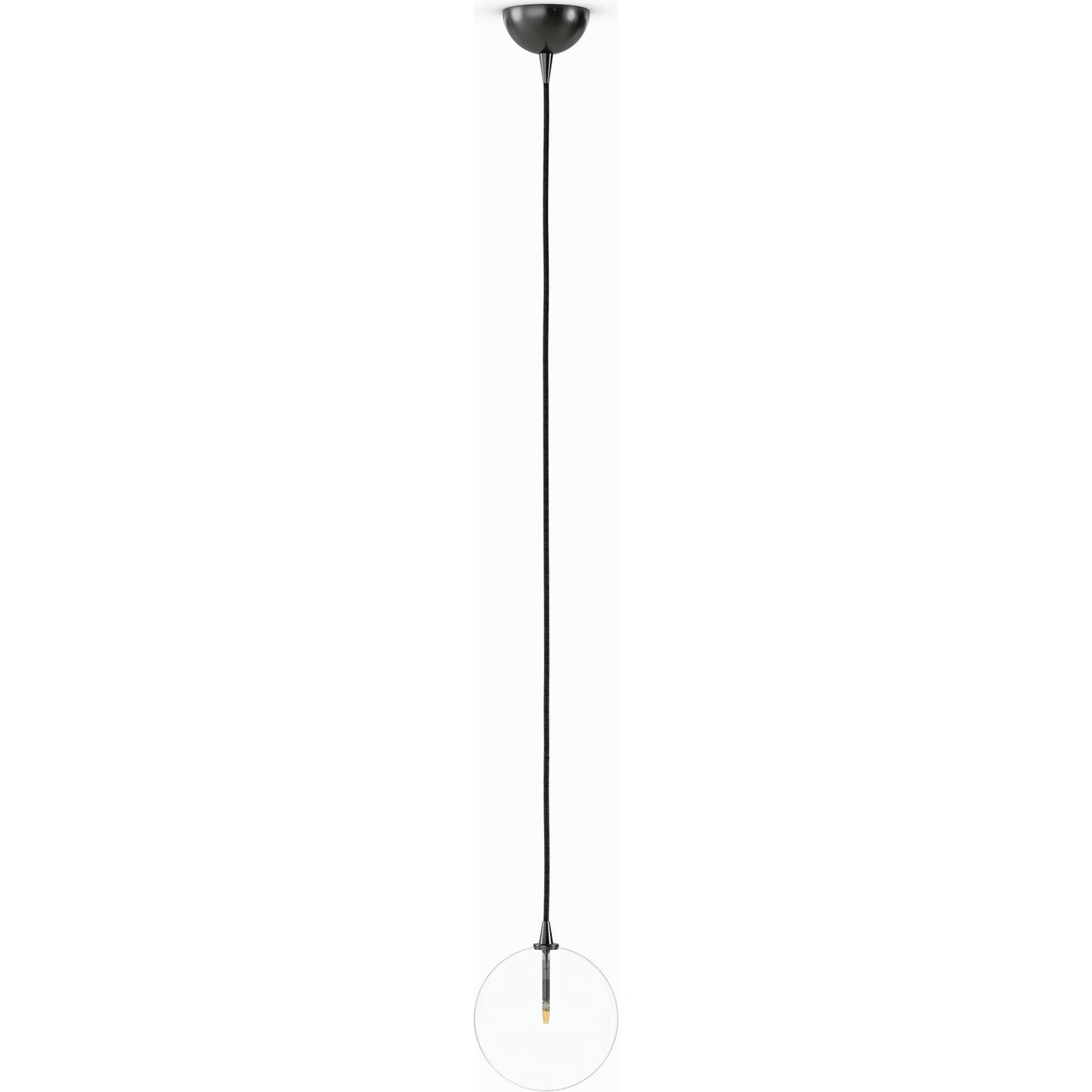 012 SI-2158177 | Closeup | Glass Globe Pendant by Four Hands. Made from glass, thermoplastic, brass in a modern style.