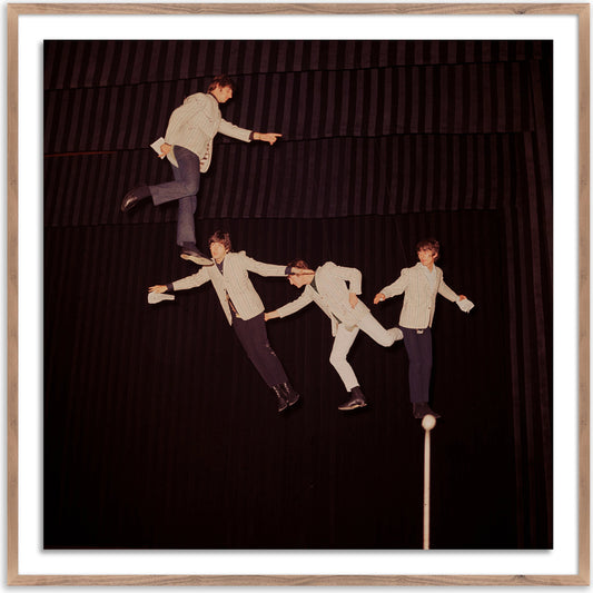 001 SI-2094023 | Primary Silo | The Beatles Rehearse by Getty Images by Four Hands. Made from acrylic glazing in a modern style.