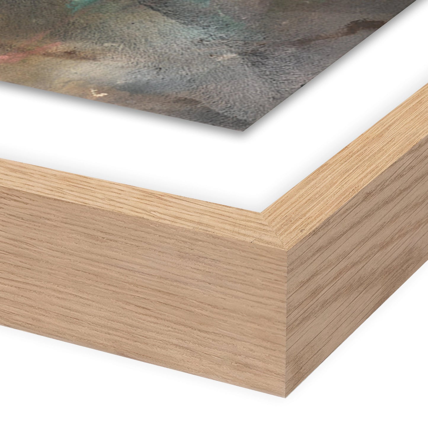 002 SI-2094146 | Additional Silo | The Future Has an Ancient Heart by Allison Rohland by Four Hands. Made from vertical grain 1.5 white oak, watercolor paper in a modern style.