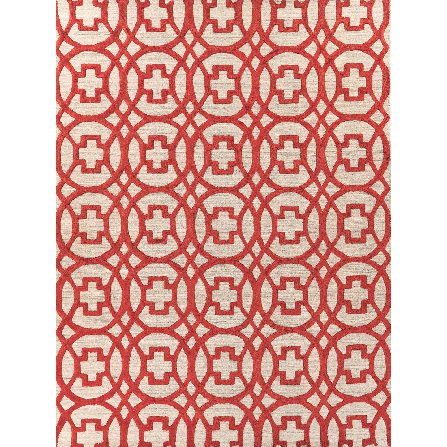 001 SI-1909525,SI-1909526,SI-1909527,SI-1909528,SI-1909529 | Additional Silo | Windsor 2455 Rug by Exquisite Rugs in rust, gray. Made from wool, bamboo silk in a unique style.