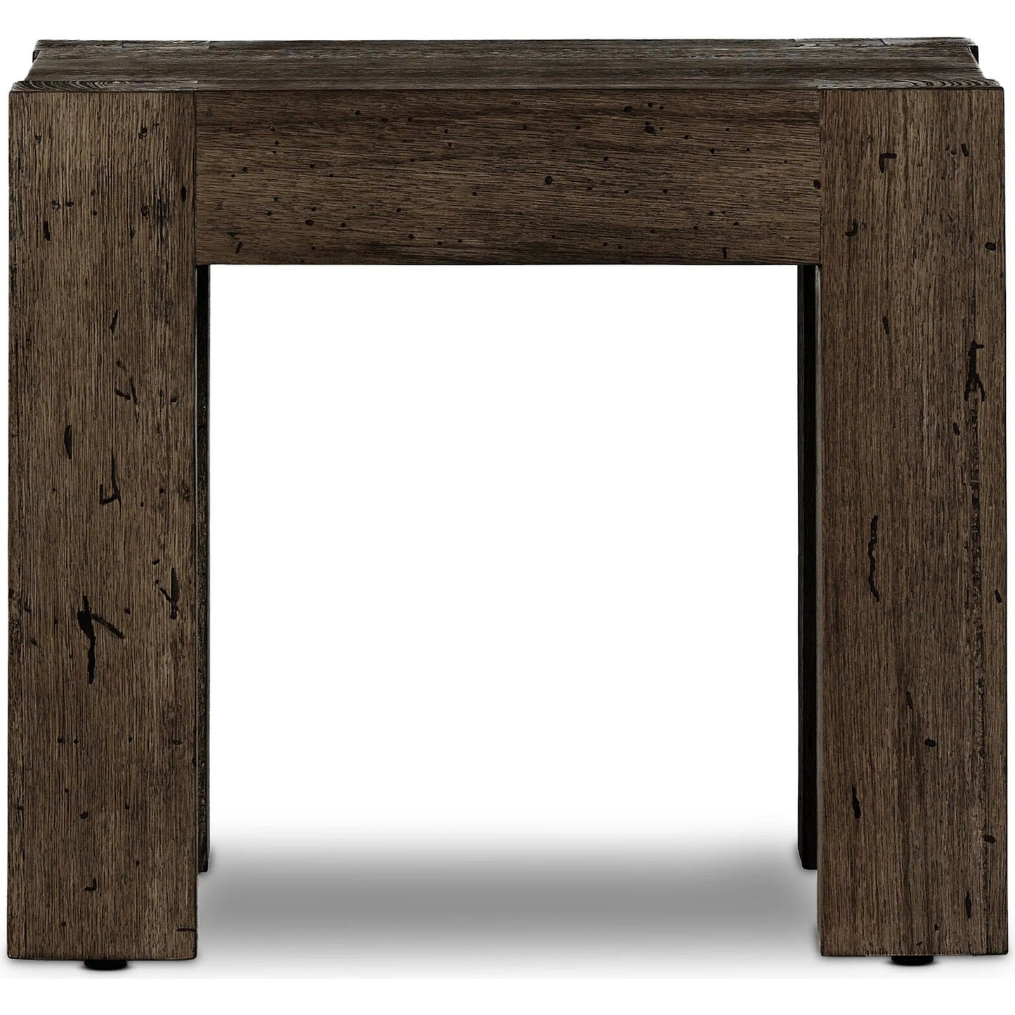 005 SI-2257155 | Additional Silo | Abaso End Table by Four Hands. Made from thick oak veneer, engineered hardwood in a rustic style.