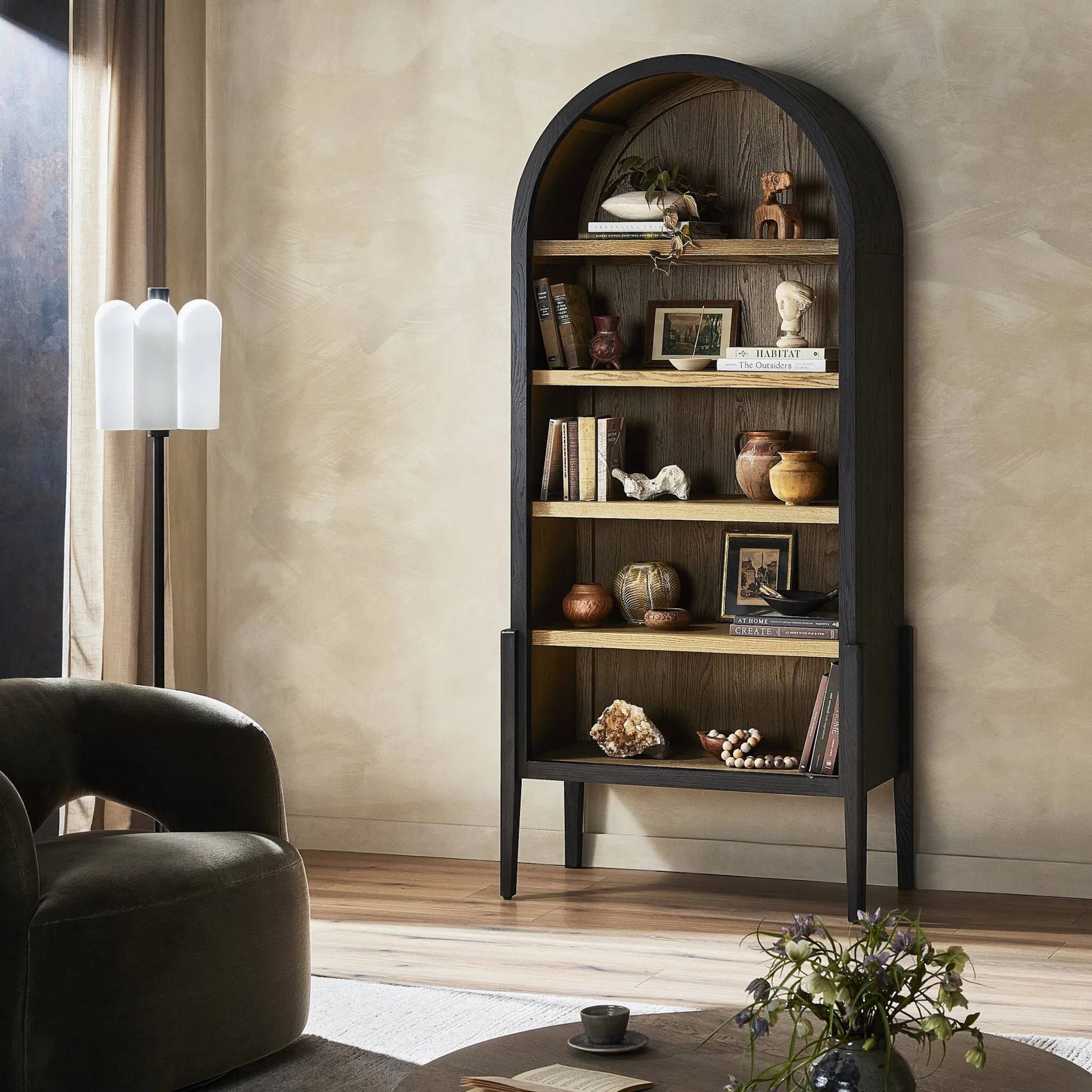 Tolle Bookcase by Four Hands. Made from unique in a transitional style.