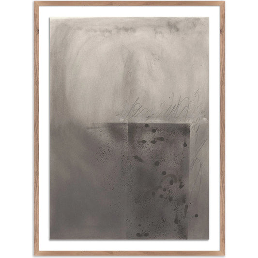 001 SI-2137132 | Primary Silo | Through the Fog by Amy Berlin by Four Hands. Made from rustic walnut, acrylic glazing, matte paper in a modern style.