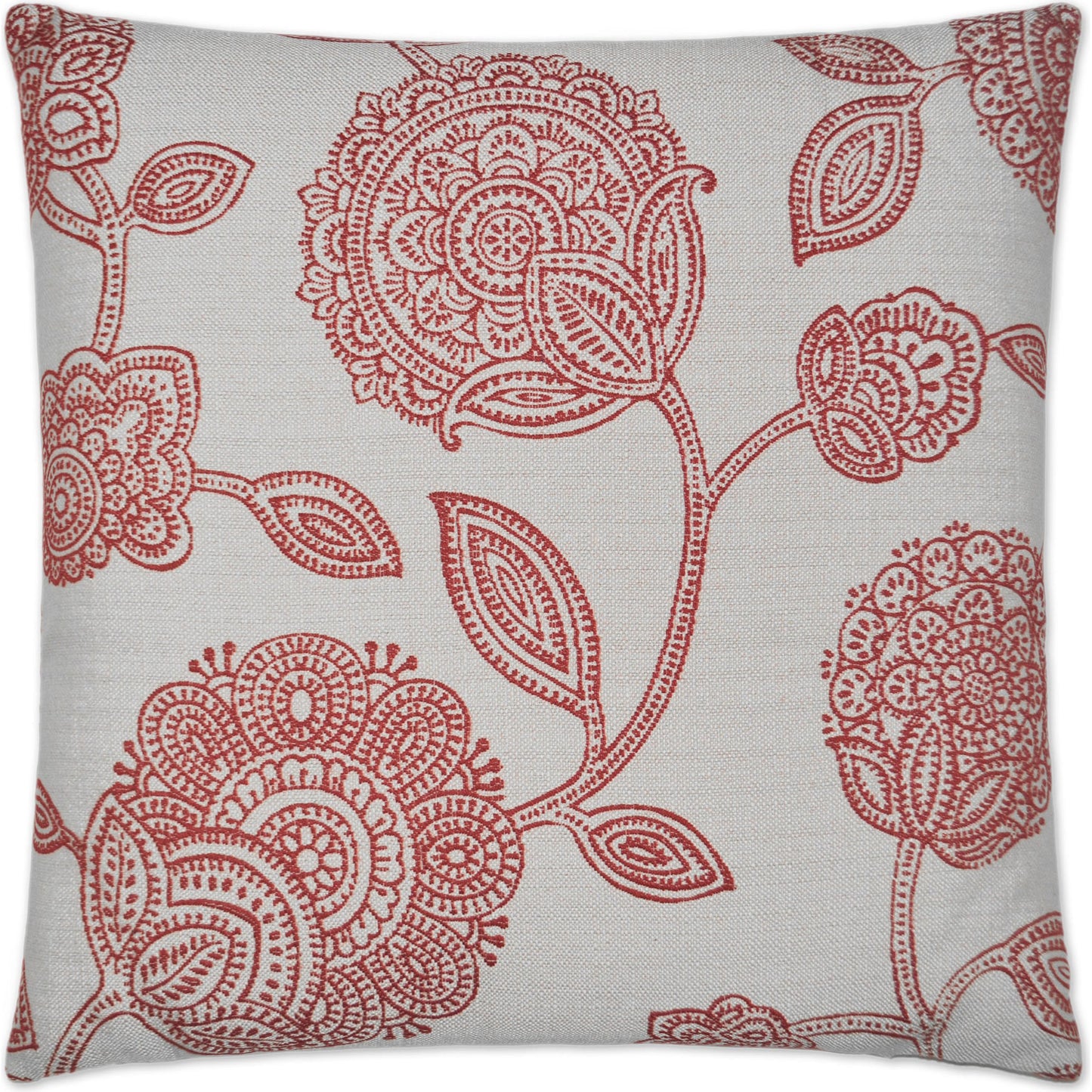 001 SR-738023 | Primary Silo | Adeline by DV Kap Home in red. Made from 76% cotton, 24% polyester in a transitional style.