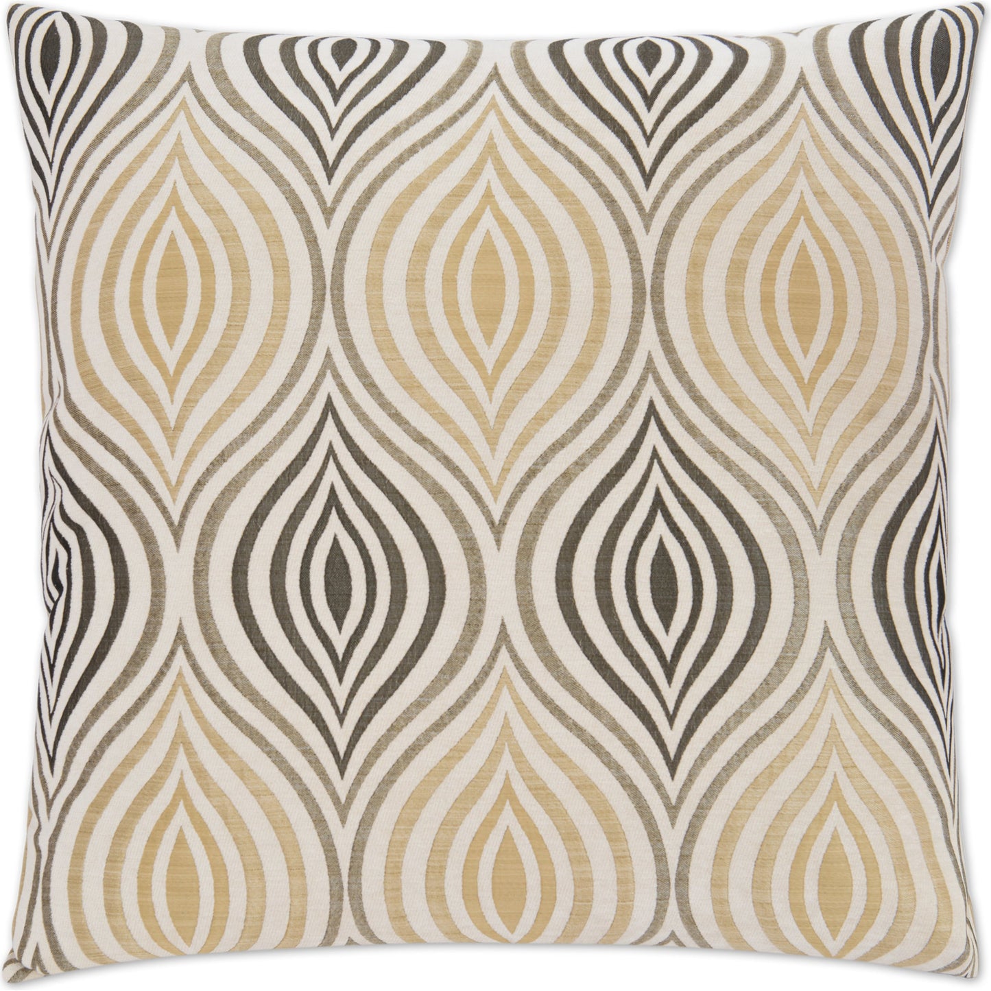 001 SR-907598 | Primary Silo | Koza by DV Kap Home in gold, cream. Made from 47% polyester, 38% viscose, 15% cotton in a modern style.