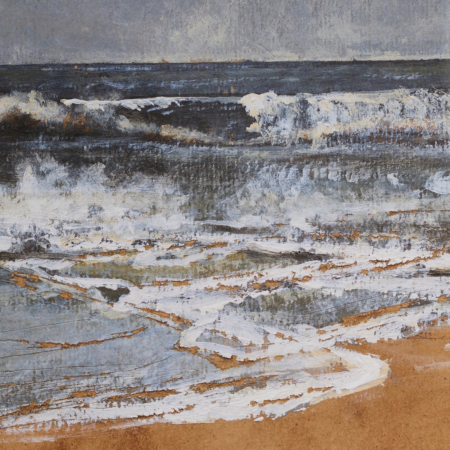 008 SI-2191613 | Closeup | Ok To Spill Set by Aileen Fitzgerald by Four Hands in 1.0 brimfield black, white. Made from decorative weathered black pine, matte paper in a modern style.