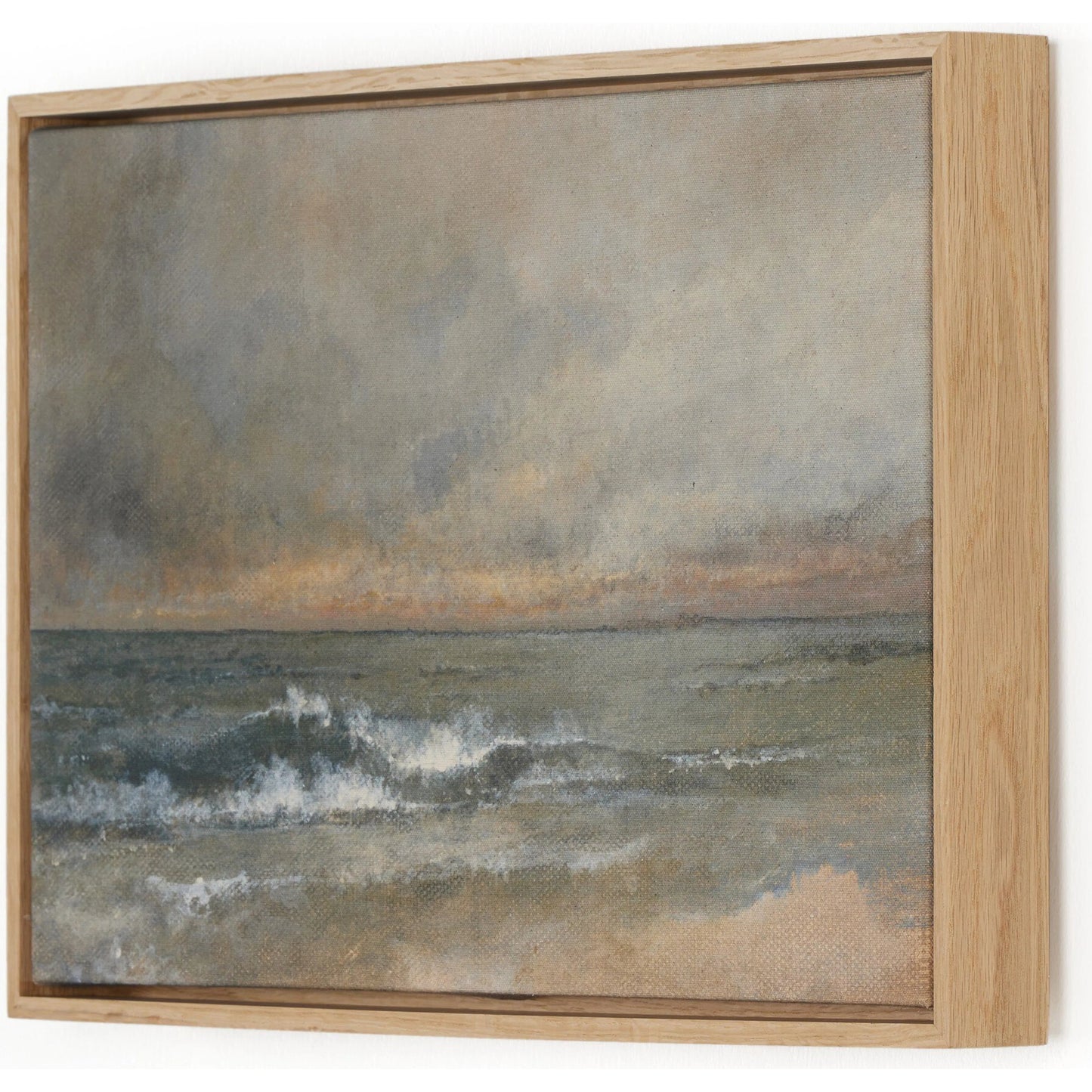 003 SI-2191614 | Additional Silo | Breakthrough Set by Aileen Fitzgerald by Four Hands in vertical grain white oak floater, fredrix 558 raw canvas. Made from vertical grain white oak floater, raw canvas in a modern style.