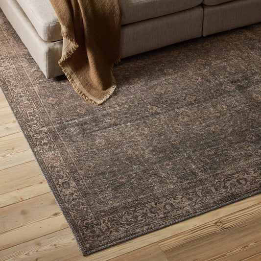 Attilio Rug by Four Hands in attilio bark. Made from 70% polyester, 30% jute in a unique style.