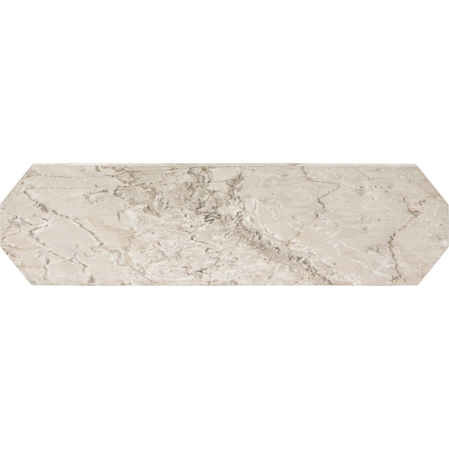004 SI-2446497 | Additional Silo | Argos Console Table by Four Hands in sand marble. Made from solid marble in a unique style.