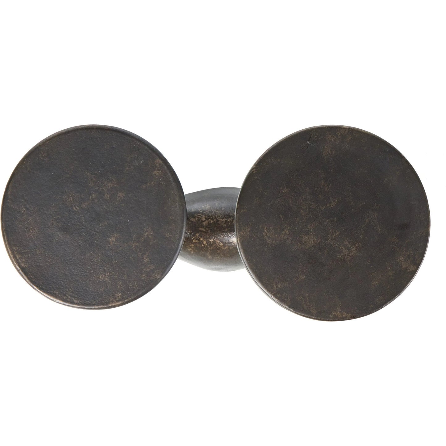 005 SI-2446654 | Additional Silo | Torrid End Table by Four Hands in distressed bronze. Made from aluminum in a unique style.