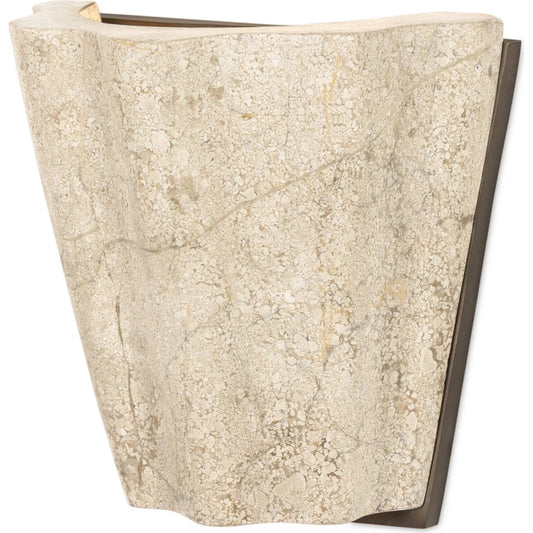 000 SI-2446506 | Primary Silo | Astra Sconce by Four Hands. Made from solid marble, iron, thermoplastic in a modern style.