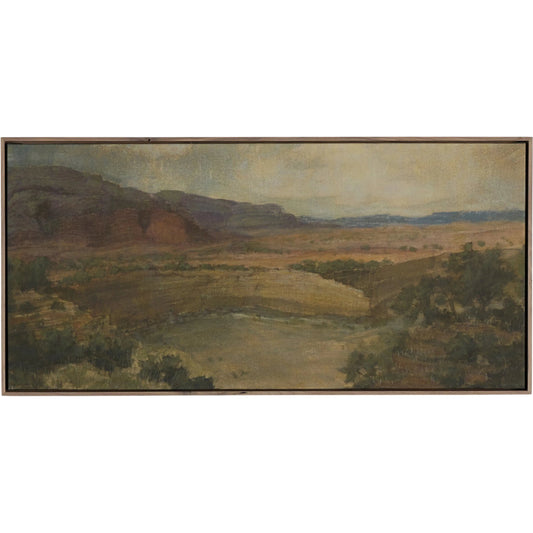 001 SI-2541685,SI-2541686 | Primary Silo | Desert Hues II by Aileen Fitzgerald by Four Hands. Made from raw canvas in a unique style.