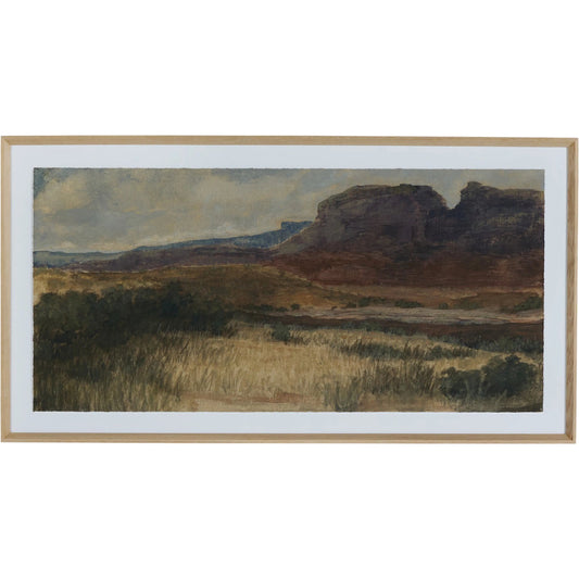 001 SI-2541683,SI-2541684 | Primary Silo | Desert Hues I by Aileen Fitzgerald by Four Hands. Made from textured fine art paper in a unique style.