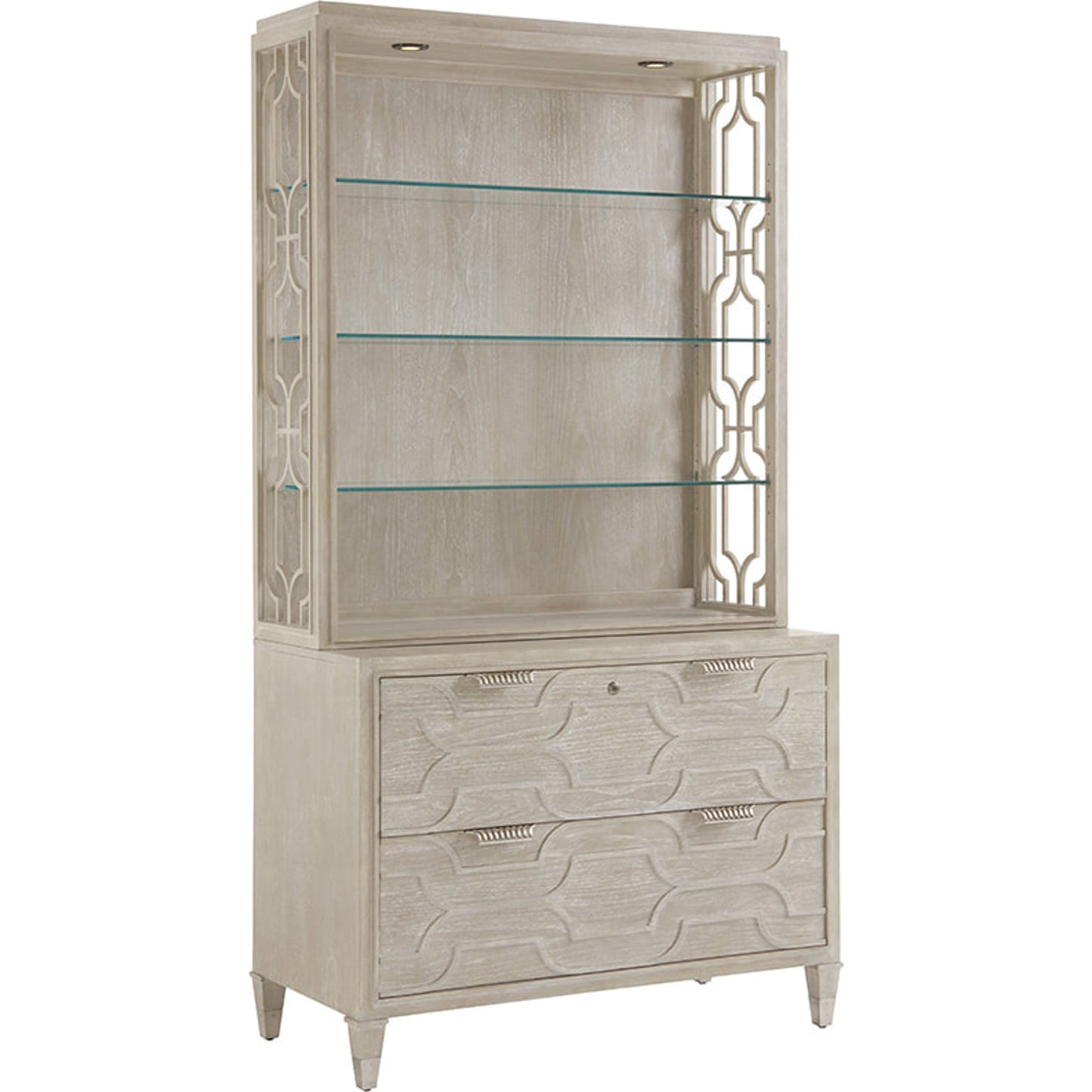 003 SR-835871 | Additional Silo | Octavia File Chest by Sligh. Made from unique in a transitional style.