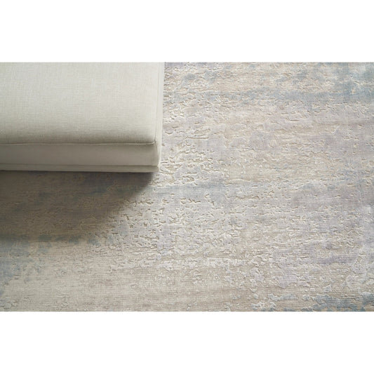 Reflections 2511 Rug by Exquisite Rugs in light beige, blue. Made from bamboo silk in a unique style.