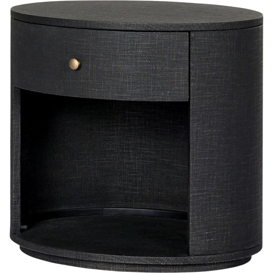 011 SI-2534752 | Primary Silo | Amelia Oval One Drawer Nightstand by Four Hands. Made from unique in a transitional style.