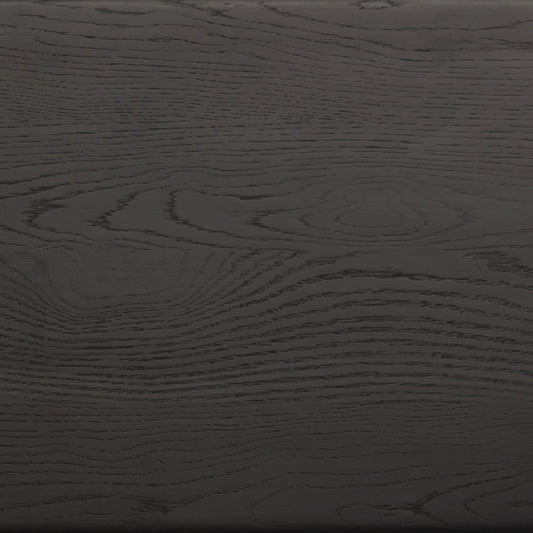 Ezri 4 Door Sideboard by Four Hands in black oak, black oak veneer. Made from solid oak, oak veneer in a transitional style.