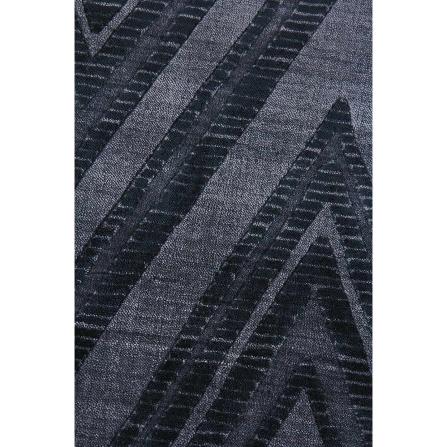 003 SI-2383761 | Additional Silo | Reflections 2523 Rug by Exquisite Rugs in blue, denim. Made from bamboo silk in a unique style.
