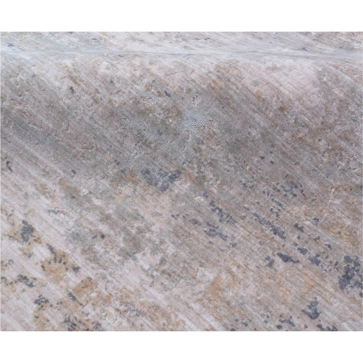 005 SI-2383766 | Additional Silo | Reflections 2529 Rug by Exquisite Rugs in silver, multi. Made from bamboo silk in a unique style.