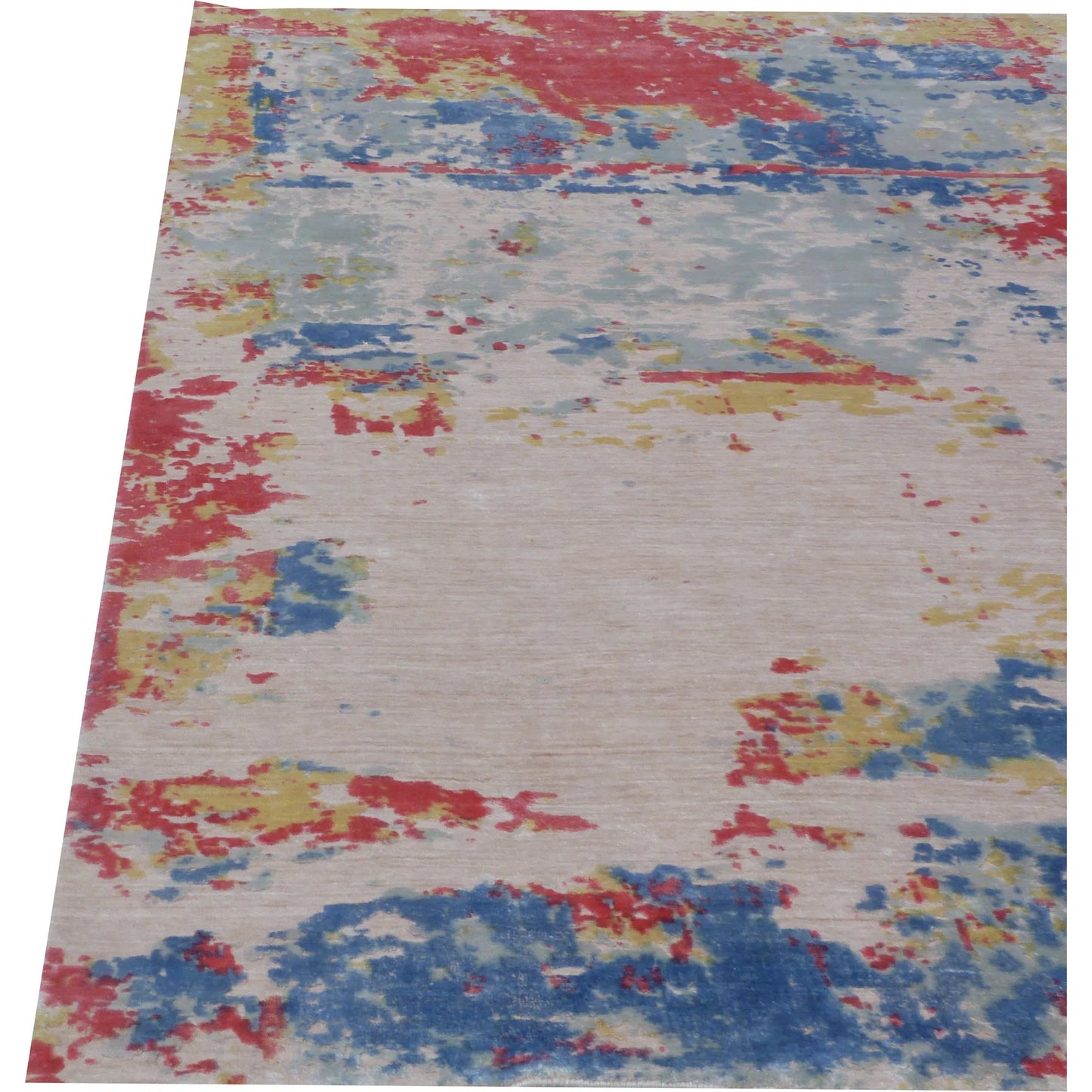 004 SI-2383777 | Additional Silo | Reflections 2542 Rug by Exquisite Rugs in blue, multi. Made from bamboo silk in a unique style.