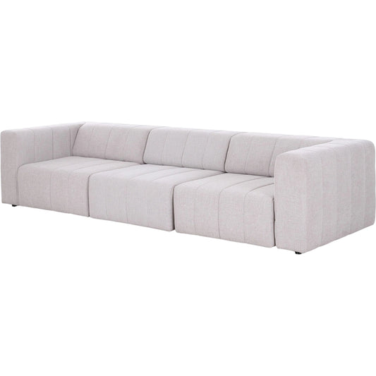 001 SI-2531651 | Primary Silo | Langham Power Recliner 3Pc Sectional by Four Hands in napa sandstone. Made from 100% polyester in a unique style.