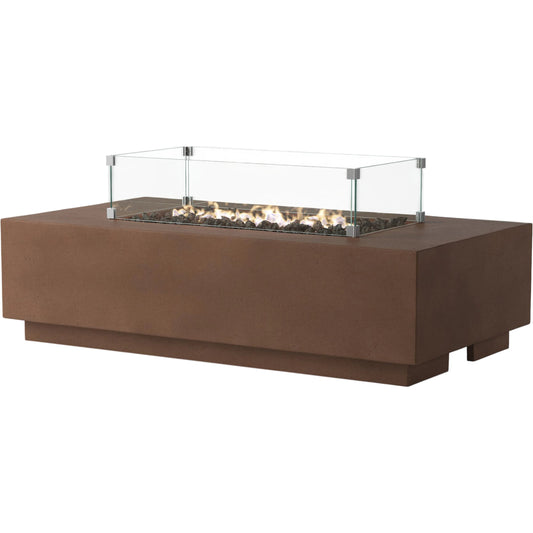 003 SI-2628100 | Primary Silo | Kenton Fire Pit Wind Guard Kit by Four Hands in tempered glass. Made from tempered glass in a unique style.