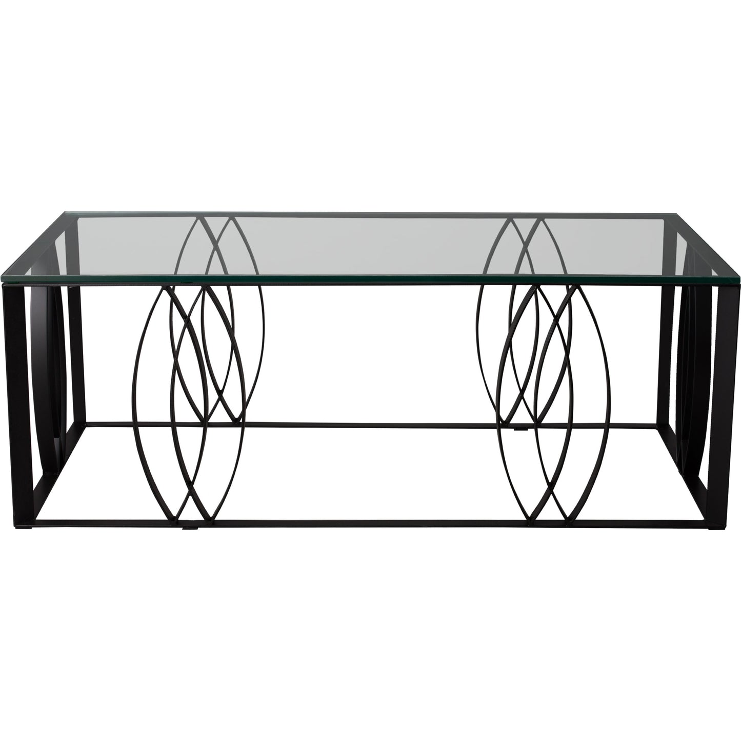002 S-301278 | Additional Silo | Ellipse Coffee Table by Emissary in black. Made from unique in a modern style.