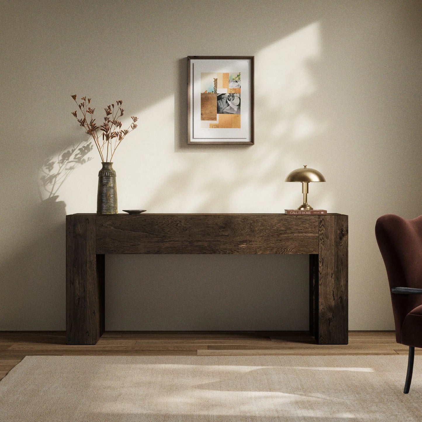 057 SI-2627768 | Lifestyle | Abaso Console Table by Four Hands. Made from unique in a modern style.