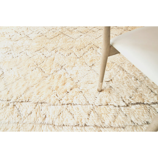 Moroccan Rug - Ivory, Charcoal by Exquisite Rugs in ivory, charcoal. Made from new zealand wool in a unique style.