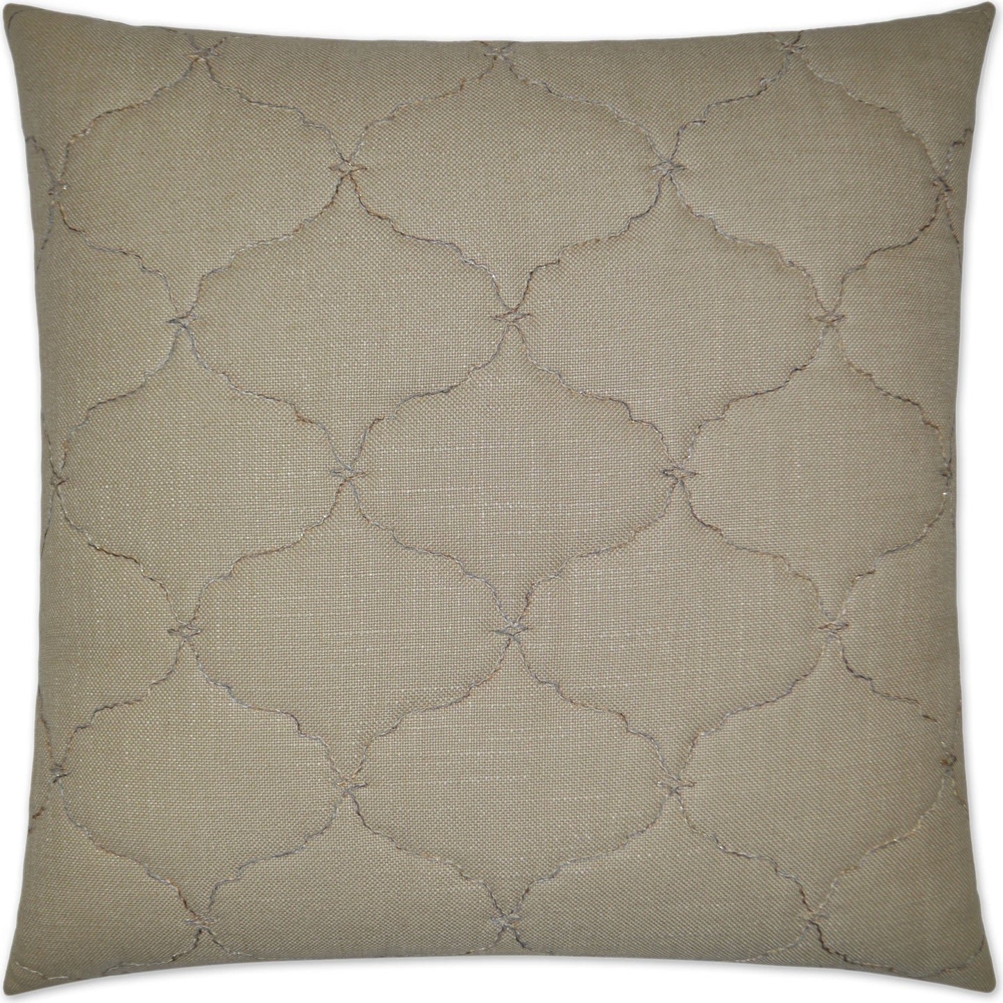 001 SR-739327 | Primary Silo | Muffett by DV Kap Home in tan, taupe, sand. Made from 41.23% polyester, 35.85% rayon, 14.54% linen, 8.30% cotton, 0.05% metallic, 0.03% nylon in a transitional style.
