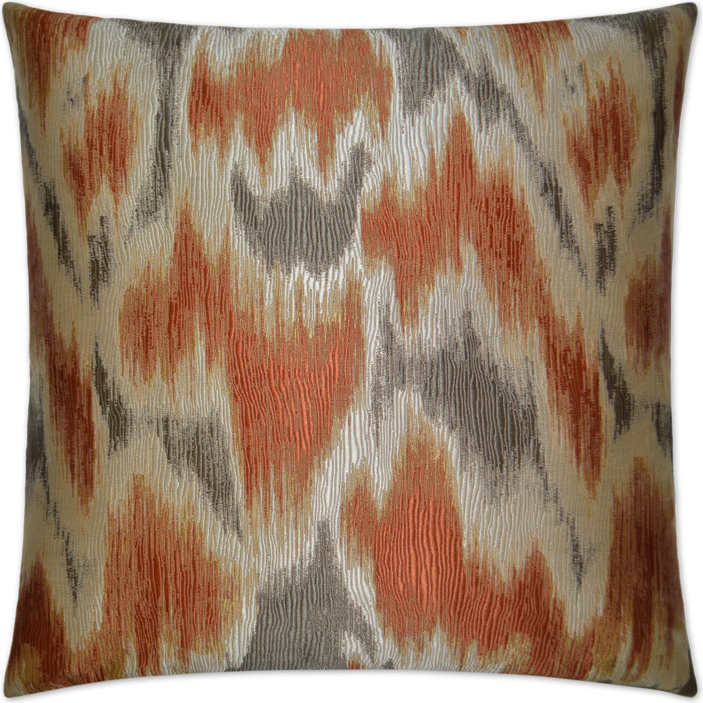 001 SR-740036 | Primary Silo | Watermark by DV Kap Home in orange. Made from 92% polyester, 8% nylon in a eclectic & global style.