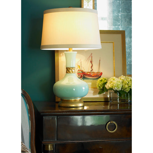 Mimi Lamp by Wildwood. Made from ceramic, porcelain in a modern style.