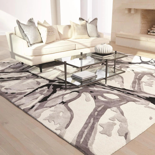 Eyes on the World Rug by Global Views in black. Made from unique in a unique style.