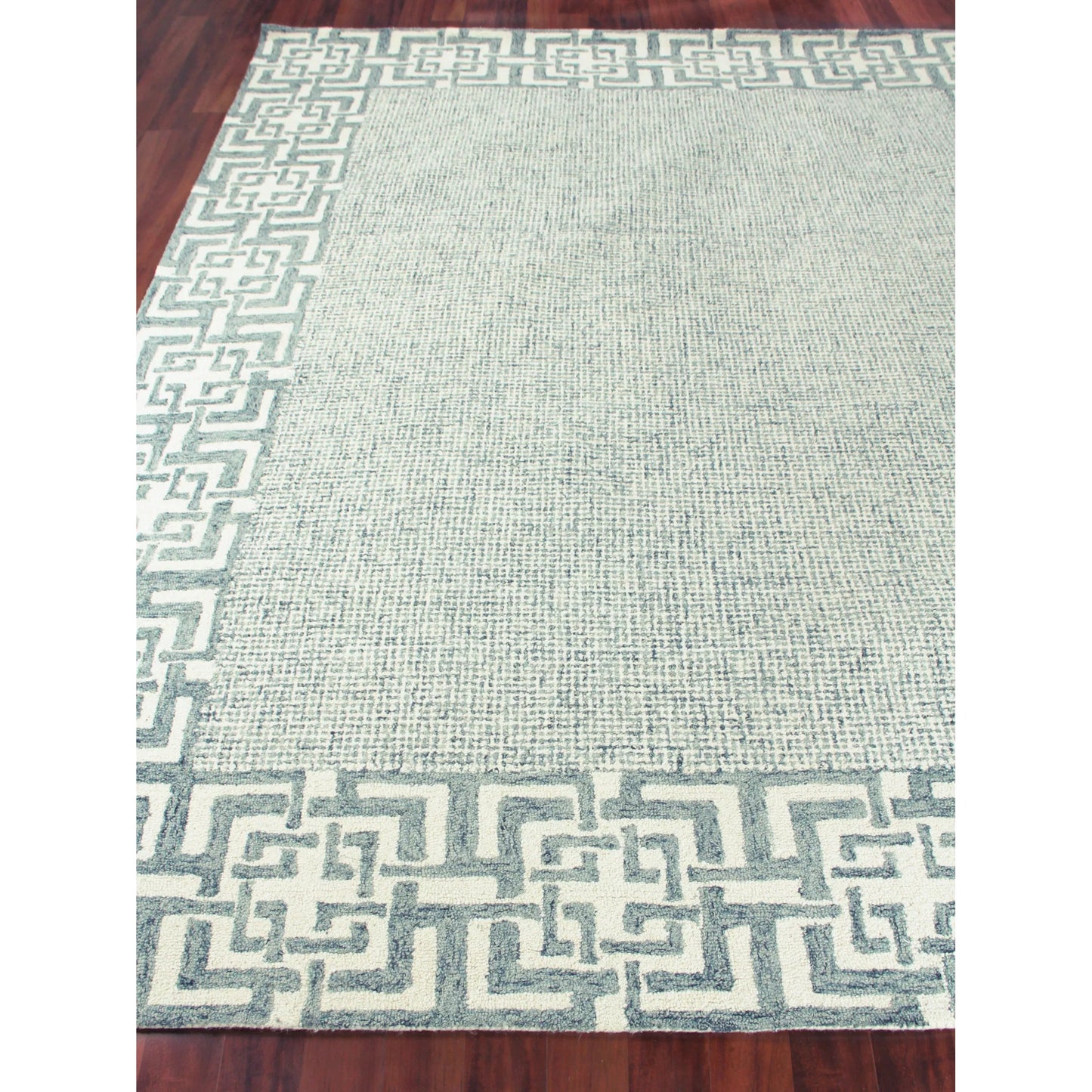 003 SI-2383798,SI-2383799 | Additional Silo | Caprice 2701 Rug by Exquisite Rugs in aqua. Made from new zealand wool in a unique style.