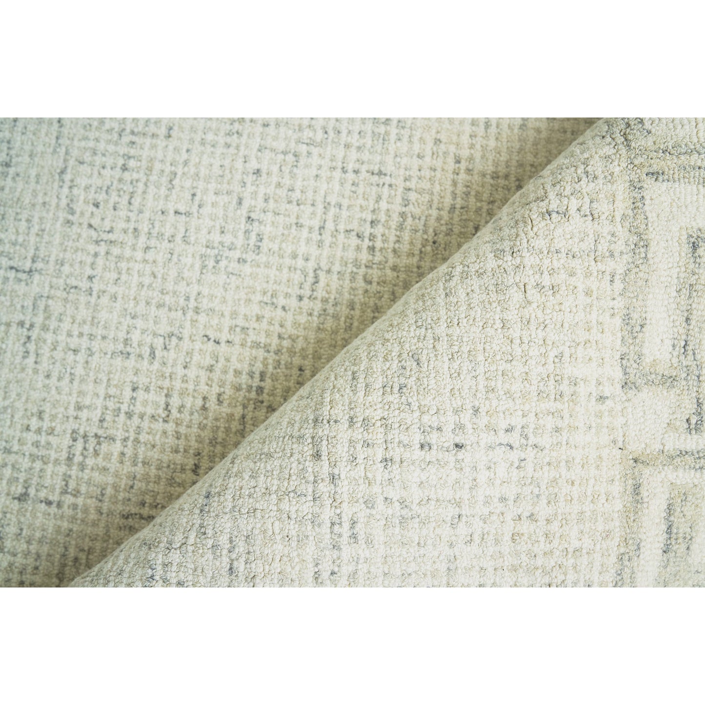 004 SI-1827450,SI-1827451,SI-1827452,SI-1827453,SI-1827454,SI-1827455 | Closeup | Caprice Rug - Taupe, Ivory by Exquisite Rugs in taupe, ivory. Made from new zealand wool in a unique style.