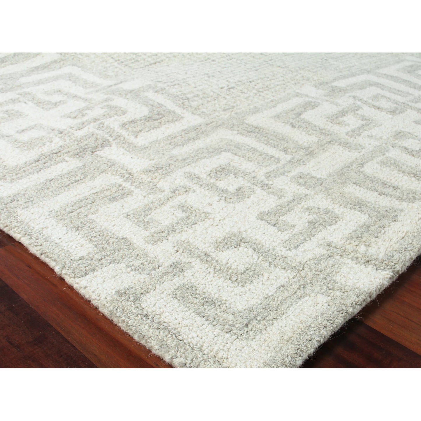 003 SI-1827456,SI-1827457,SI-1827458,SI-1827459,SI-1827460,SI-1827461 | Additional Silo | Caprice 2706 Rug by Exquisite Rugs in silver, ivory. Made from new zealand wool in a unique style.