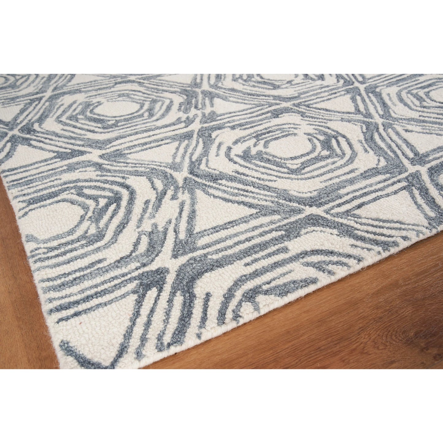 002 SI-2383803,SI-2383804 | Additional Silo | Caprice 2708 Rug by Exquisite Rugs in dark blue, ivory. Made from new zealand wool in a unique style.