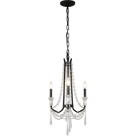 Barcelona Crystal Chandelier by Varaluz. Made from unique in a transitional style.