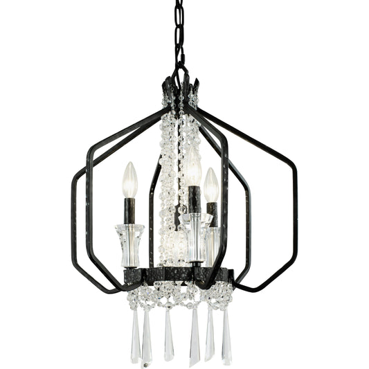 001 SR-817555 | Primary Silo | Barcelona Crystal Pendant by Varaluz. Made from unique in a modern style.