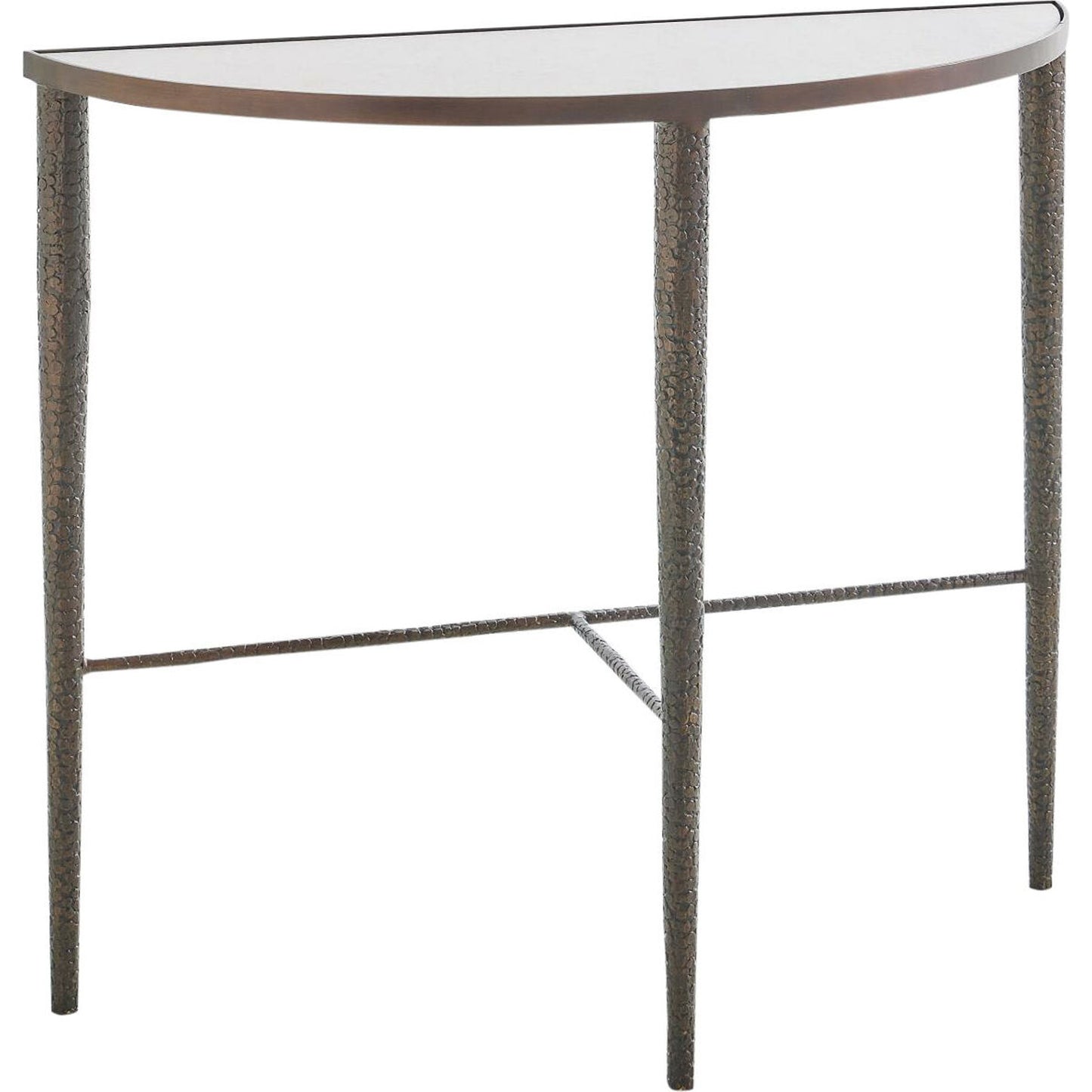 001 SR-701382 | Primary Silo | Hammered Console by Global Views. Made from unique in a transitional style.