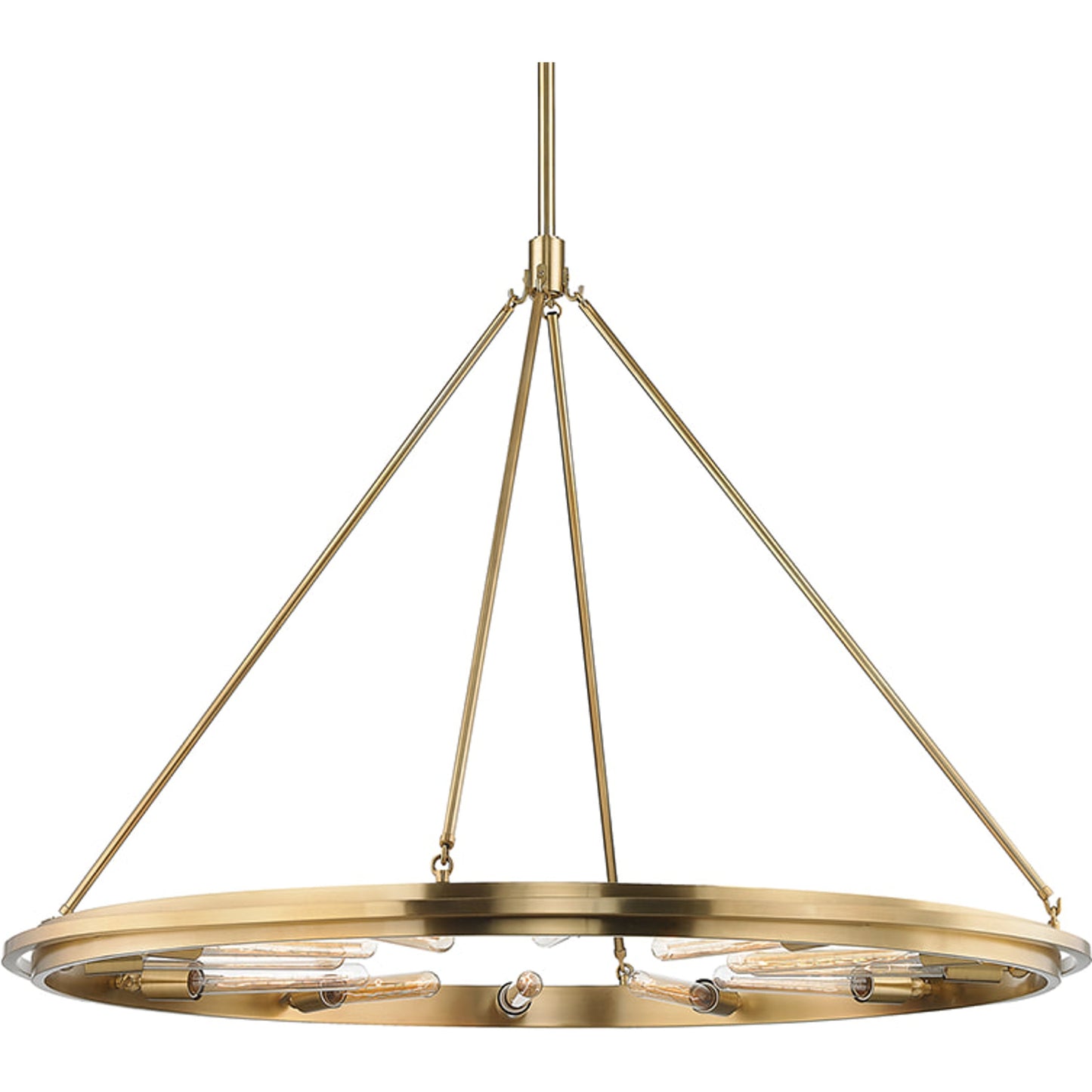 001 S-309628 | Additional Silo | Chambers 12-Light Chandelier by Hudson Valley. Made from metal in a transitional style.