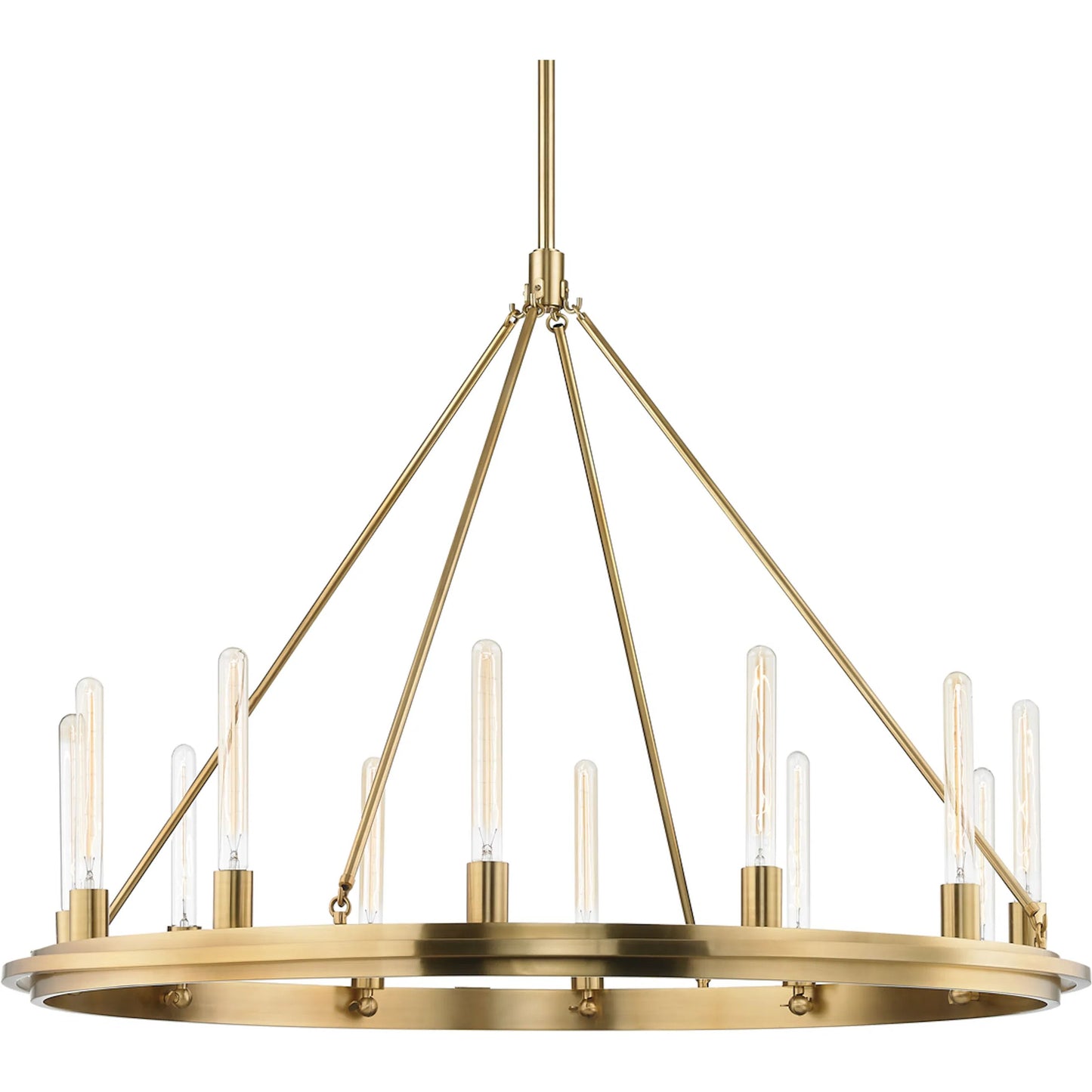 001 S-309628 | Primary Silo | Chambers 12-Light Chandelier by Hudson Valley. Made from metal in a transitional style.