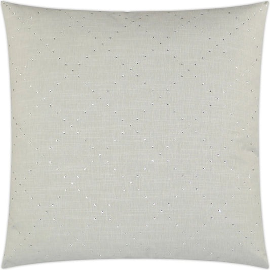 Star Quality Pillow by DV Kap Home in grey. Made from 69% cotton, 31% polyester in a transitional style.