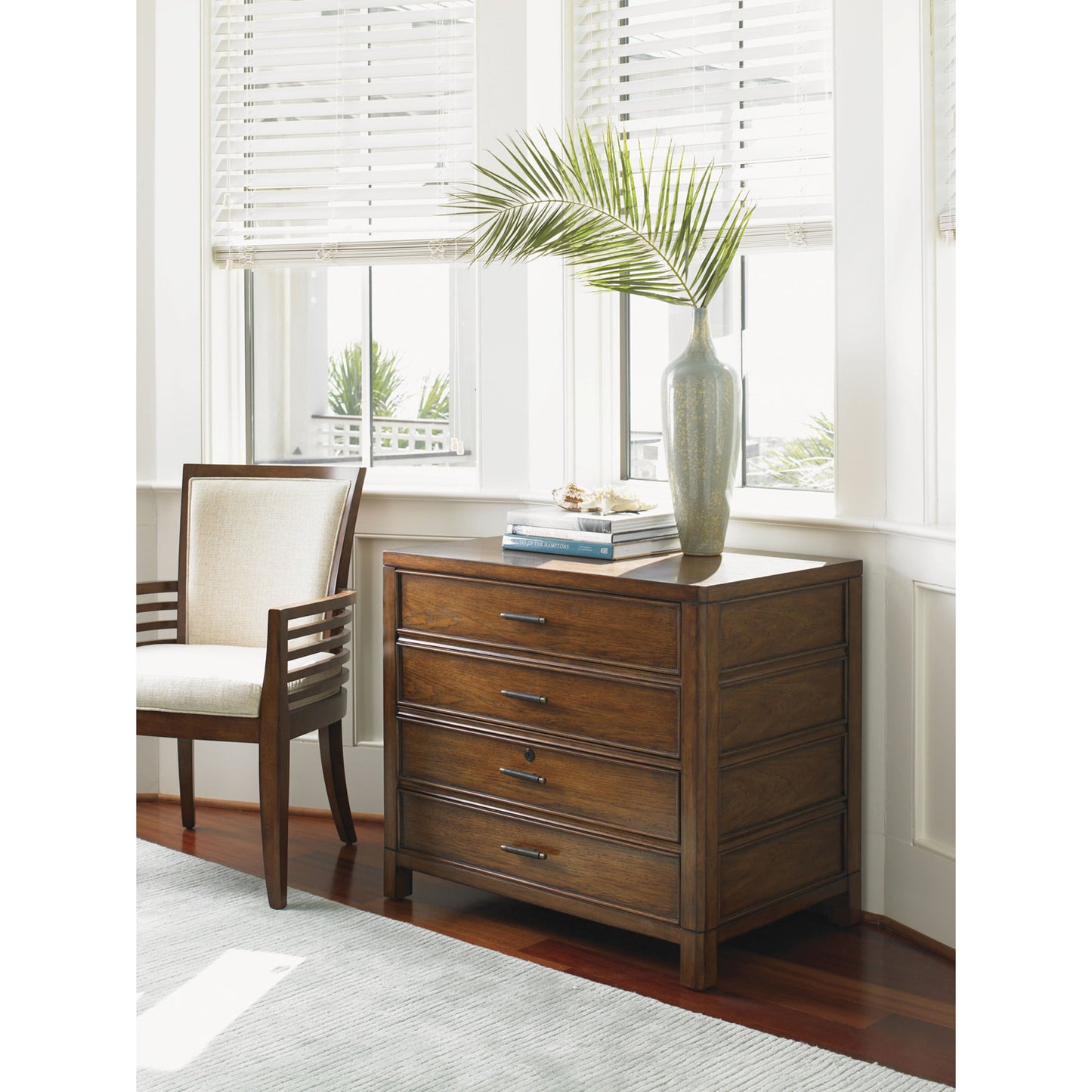 003 SR-835828 | Lifestyle | Bay Shore File Chest by Sligh. Made from unique in a traditional style.
