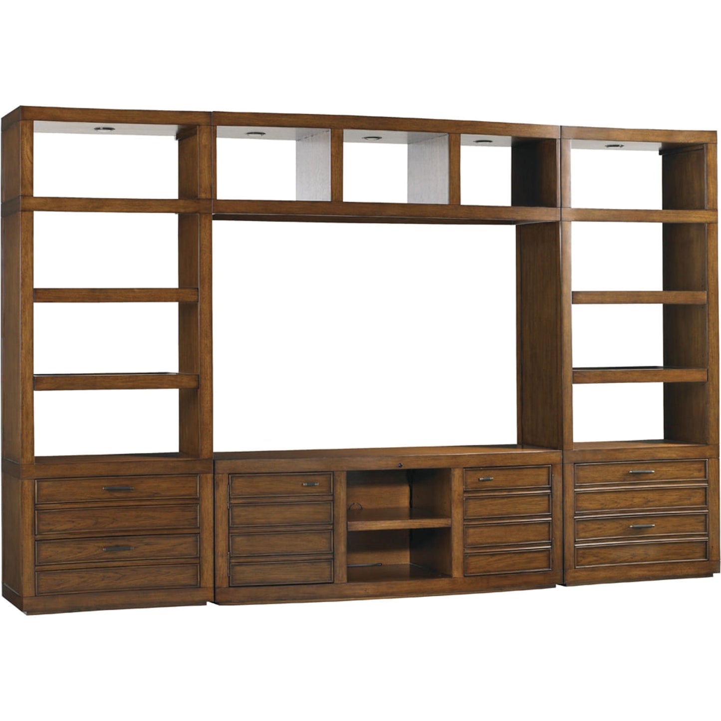 002 SR-835883 | Additional Silo | Plantation Bay Media Console by Sligh. Made from unique in a rustic style.